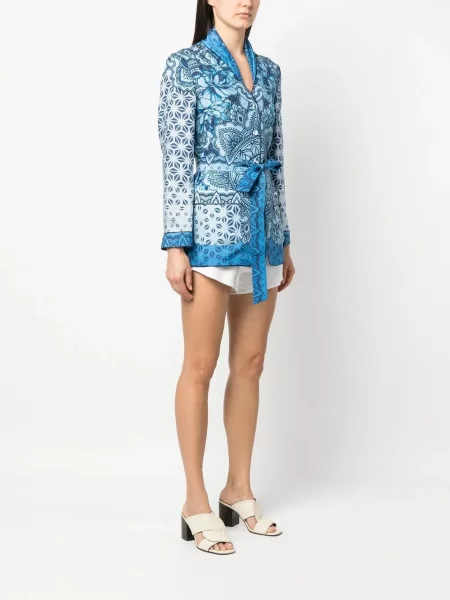 Švarkas Alberta Ferretti mėlyna