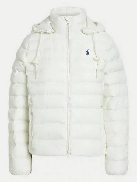Polo Ralph Lauren Prehodna jakna kremna / temno modra