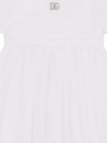 Sukienka dziecięca Dolce And Gabbana biała