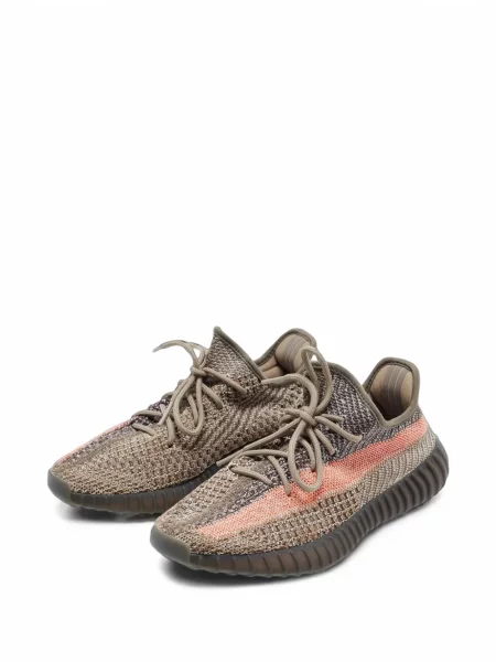 Sneakerși Adidas Yeezy cu strasuri maro
