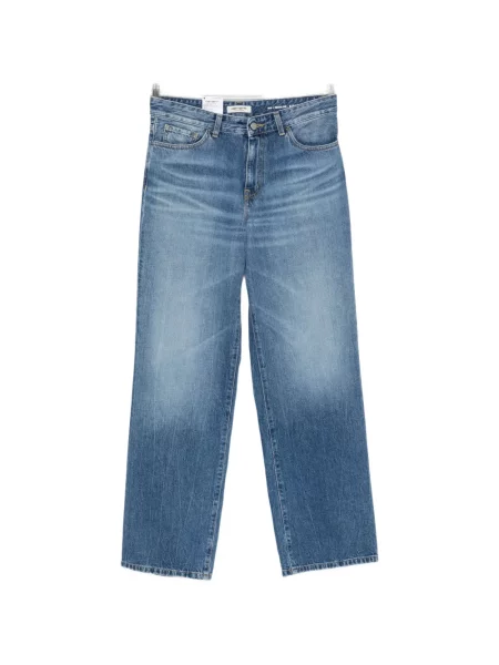 Blugi drepți Carhartt Wip albastru