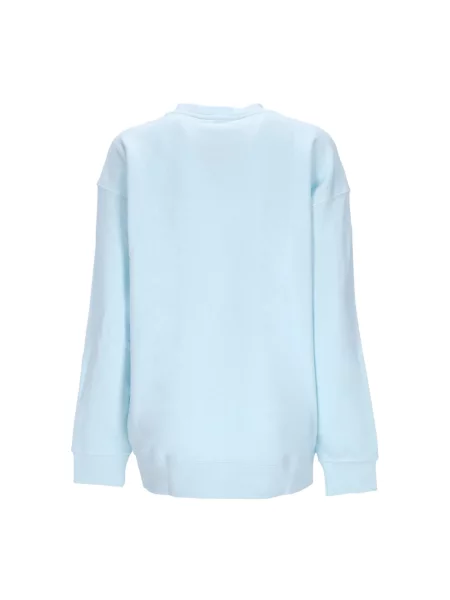 Lekka bluza z kapturem Adidas niebieska