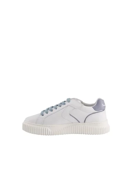 Sneakersy Voile Blanche skórzane białe