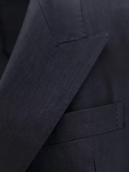 Spodnie Tagliatore dwurzędowe niebieskie