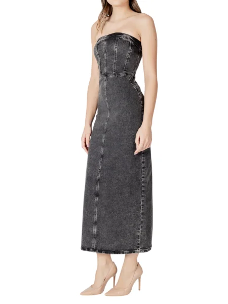 Obleka obleka Ichi črna