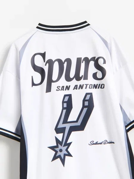 Reserved Футболка San Antonio Spurs NBA білий