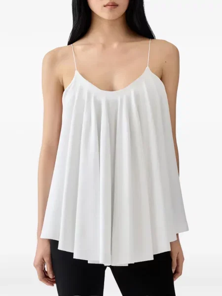 Top Jacquemus alb