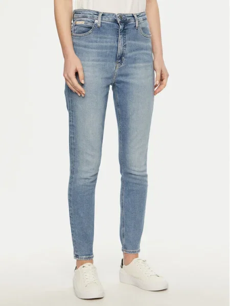 Calvin Klein Jeans Дънки Светлосиньо Super Skinny Fit синьо