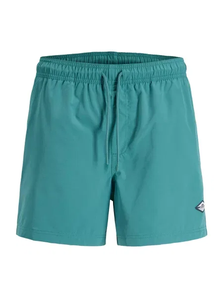 JACK & JONES Kratke kopalne hlače JPSTMAUI petrol