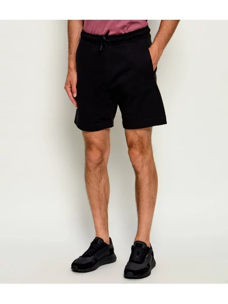 BOSS GREEN Pantaloni scurți | Relaxed fit negru