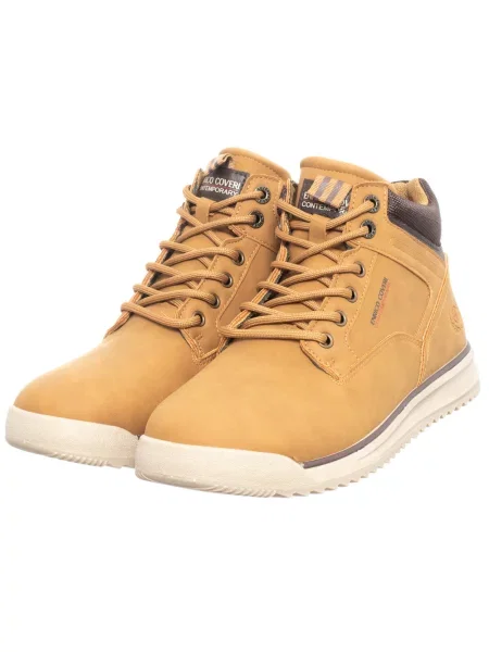 Sneakerși Enrico Coveri kaki