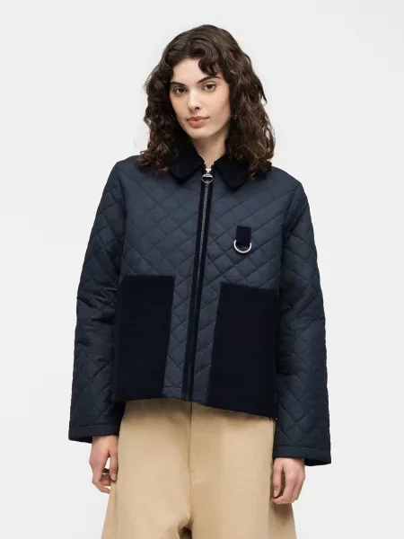 Barbour Prechodná bunda Aylesby námornícka modrá