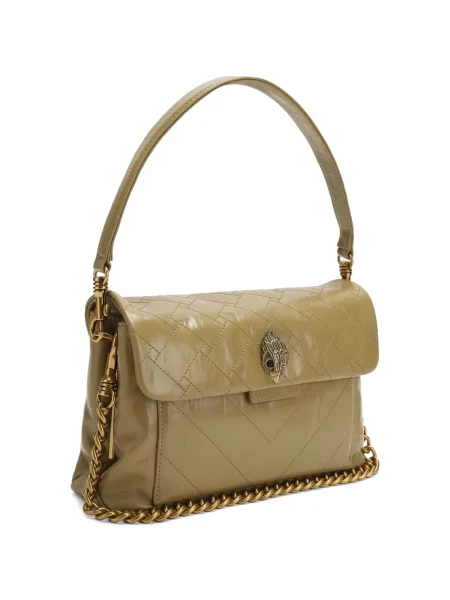 Matlasat colier Kurt Geiger London din piele verde