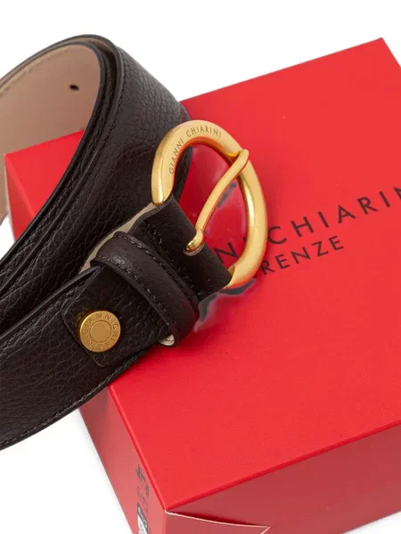 Cu centură curea Gianni Chiarini din piele maro