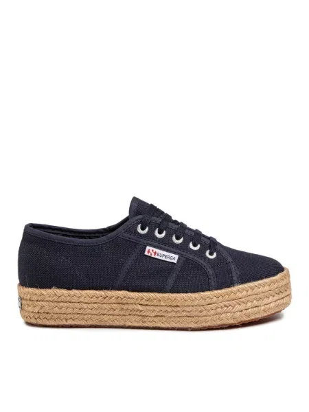 Espadrile Superga modra
