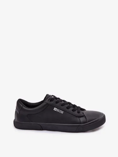 Teniși Big Star Shoes din piele negru