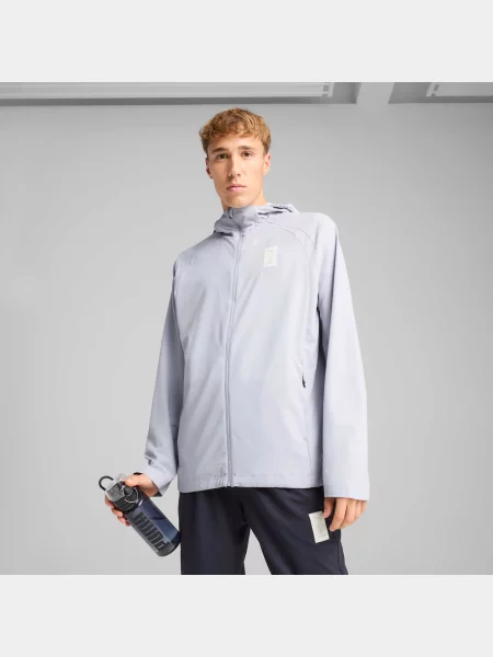 Демисезонная куртка Puma серая