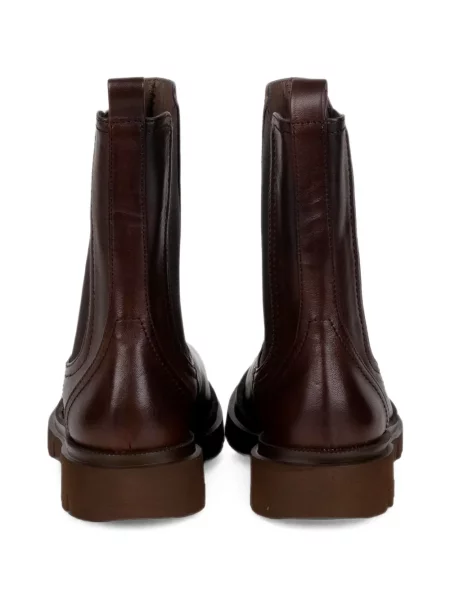Botine chelsea Status din piele maro