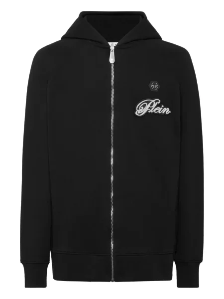 Mikina s kapucí Philipp Plein černá