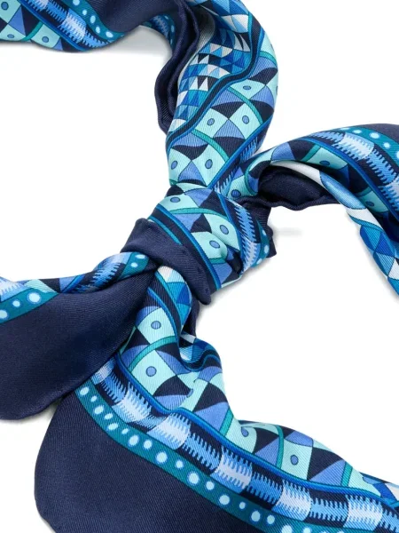 Sál Ferragamo nyomtatás kék