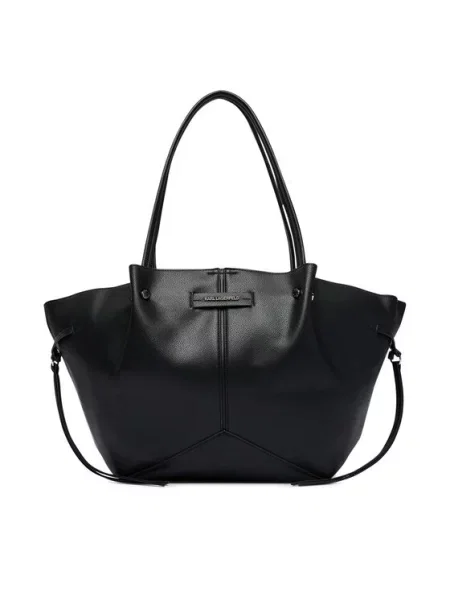 Karl Lagerfeld geantă tote pentru femei cu imitație de piele negru