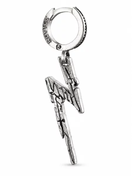 REYTEL Cercei LIGHTNING argintiu