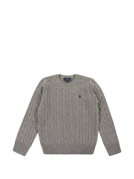 Sweter dziecięcy Polo Ralph Lauren szary