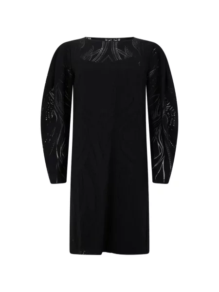 Lung rochie mini Alberta Ferretti negru