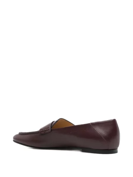 Pantofi loafer Dear Frances din piele roșu