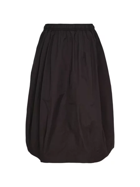 Fustă midi Lee Mathews cu cordon negru