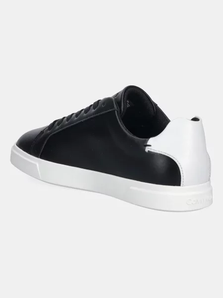 Calvin Klein sportcipő LOW PRO CUP LACEUP LTH MOIRE fekete