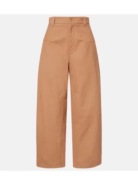 Decupat pantaloni Chloé maro