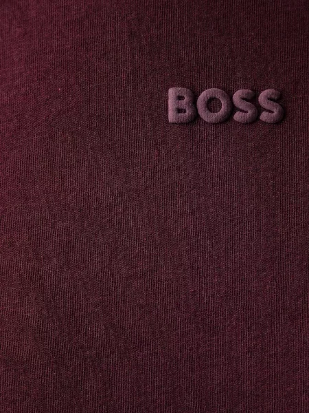Футболка Boss Orange с лого оранжевая