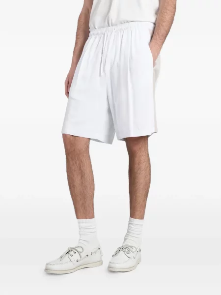 Pantaloni scurți Low Brand cu cordon alb