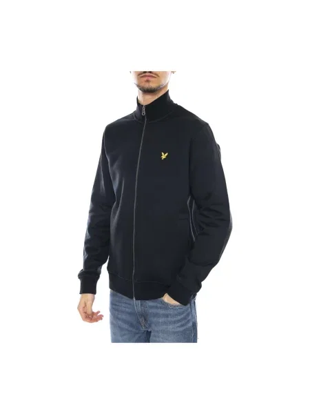 Bluza rozpinana Lyle & Scott niebieska