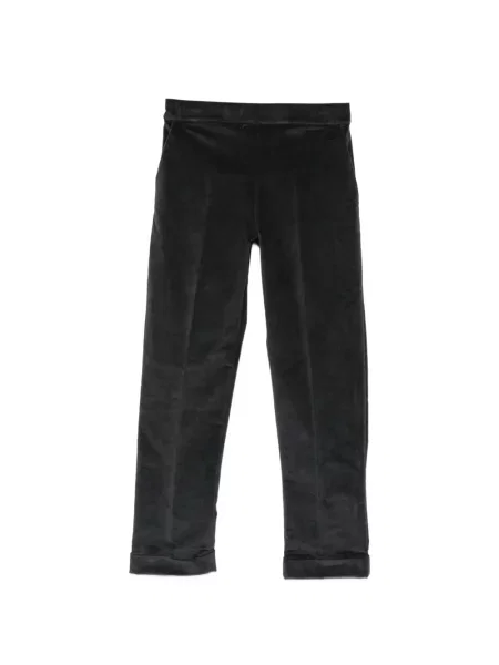 Pantaloni Why Ci de catifea gri