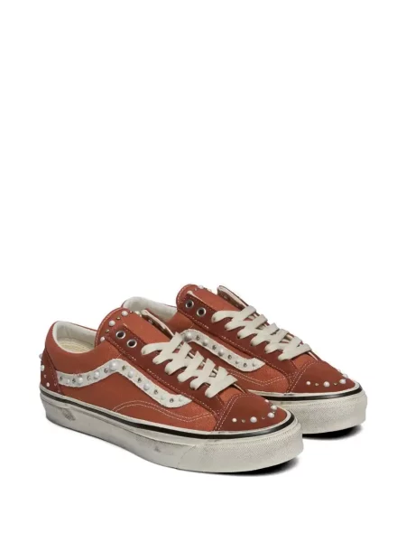 Sneakerși Vans Old Skool cu perle portocaliu