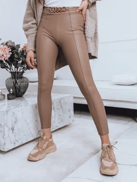Legginsy STRIKE Dstreet beżowe
