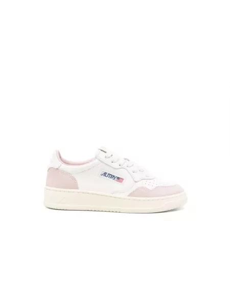 Sneakersy Autry biznesowe białe