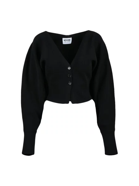 Kardigan Moschino czarny