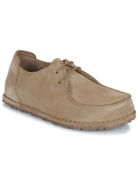 Cipő BIRKENSTOCK Utti Lace Suede Leather Regular gray taupe. Méret: 43 EU bézs