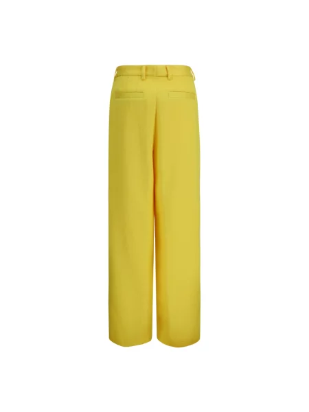 Spodnie Dries Van Noten żółte