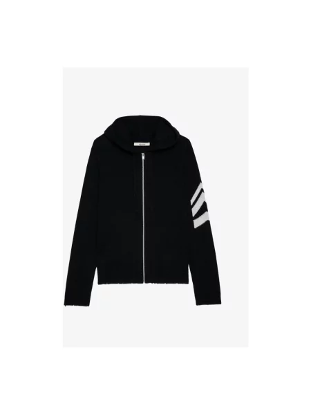 Kardigan Zadig & Voltaire z kaszmiru czarny
