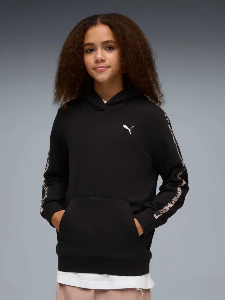 Дитяче Худі PUMA Ess Graphic Animal Hoodie комбінований верх чорний