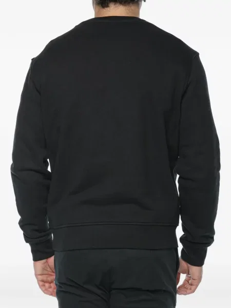 Pulover Trussardi cu broderie negru