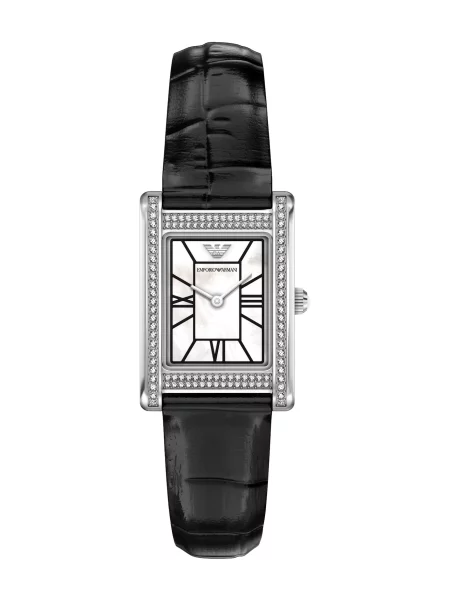 Emporio Armani Ceas analogic / argintiu negru