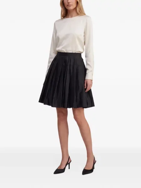 Fustă midi Moschino Cheap & Chic negru