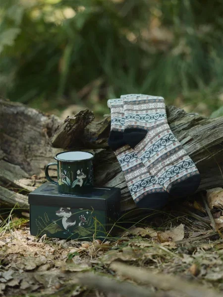 Подаръчен комплект: чаша и чорапи Medicine