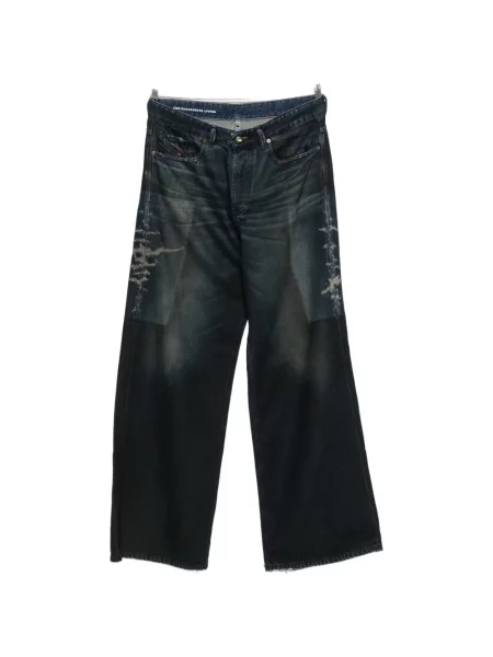 Blugi cu picior larg Diesel albastru
