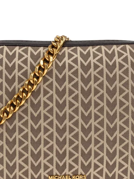 Sneakerși Michael Michael Kors din piele negru